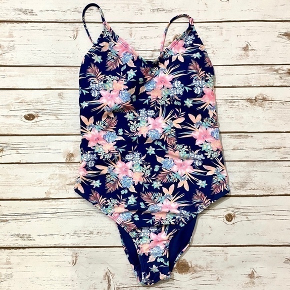 Arizona Tropical Print One Piece Swimming Suit - Picture 1 of 9